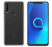 Todobarato24h Funda Compatible con Alcatel 3X 2019/2020 (6.52) Pulgadas Transparente TPU Lisa Silicona Gel