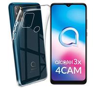 Todobarato24h Funda Compatible con Alcatel 3X 2020 4CAM (6.52) Transparente TPU Lisa Silicona Gel