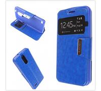 Todobarato24h Funda Libro Ventana Azul LG K10 2017