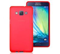 Todobarato24h Funda TPU Lisa Compatible con Samsung Galaxy J7 J710F 2016 ROJA