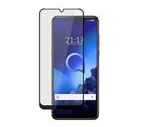Todobarato24h Protector Alcatel 3X 2019/2020 (6.52) Cristal Templado Negro Completo Full Glue