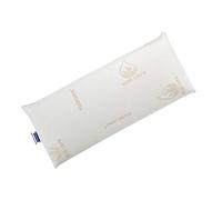 Todocama - Almohada viscoelástica, Antiácaros y Antibacterias. Núcleo Compacto. Doble Funda con Cremallera. Tejido Aloe Vera. Termorregulable adaptabilidad al Cuello. (75 cm)
