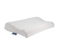 Todocama - Almohada viscoelástica Cervical con diseño ergonómico terapéutico. Doble Funda extraíble y Lavable. Fabricada íntegramente en España. Almohada Premium. (67x35x13cm)