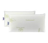Todocama - Almohada viscoelástica, núcleo Compacto. Doble Funda con Cremallera. Tejido Aloe Vera Plus. Termorregulable adaptabilidad al Cuello. (Pack de 2 Unidades - 70 cm)