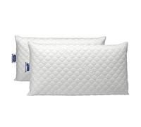 Todocama - Almohada viscoelástica VISCOGEL con Copos 100% viscoelásticos. Tejido Strech Viscogel. Firmeza Media - Alta. (Todas Las Medidas Disponibles). (Pack 2 x 75 cm)