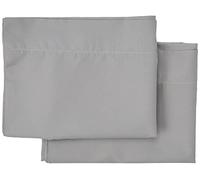 Todocama - Juego de 2 Fundas de Almohada, Microfibra Extra Suave, hipoalergénicas. Juego de 2-120X40 cm Gris Claro