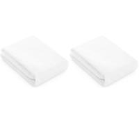 Todocama - Protector de colchón/Cubre colchón Ajustable, de Rizo, Impermeable y Transpirable. 3002 (Todas Las Medidas Disponibles). (Cama 90 x 190/200 cm) (Paquete de 2)