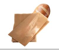 TODOKRAFT Bolsas de Papel Kraft para Pan, 100 Unidades, Varios Tamaños: 9x51cm, 14x51cm, 18x27cm, 23x39cm, para Baguettes, Barras y Hogazas (Hogazas 23x11x39 cm)