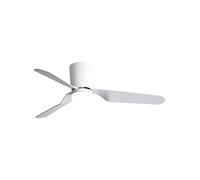 Fabrilamp Kochi Ventilador de Techo con Luz LED y Mando 33W Blanco