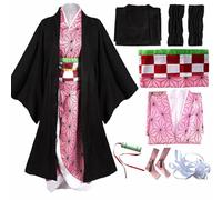 Todoroki Shoto Anime Cosplay traje traje traje traje completo conjunto con pelo y boquilla dos estilo mujeres