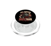 Todos a Bordo del Tren Nope Funny Sarcastic PopSockets PopGrip para MagSafe