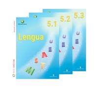 Todos a una Lengua 5 (3 cuadernos trimestrales) | Lectura comprensiva, ortografía y redacción | Actividades para razonar y avanzar | Quinto de primaria (10-11 años) (PROYECTO PEDAGOGICO TODOS A UNA)