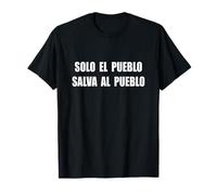 Todos con Valencia - Camiseta Unisex-adultos - Activismo comunitario - Manga de doble puntada - Camisa - Black - Pequeño