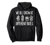 Todos crecemos a Diferentes ritmos Cactus School Teacher Sudadera con Capucha