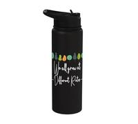 Todos crecemos a diferentes ritmos Kindergarten Stainless Steel Insulated Water Bottle