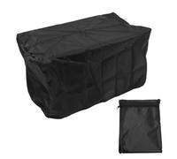 Todos - Cubierta de Weather Wagon | Partícula - Bloqueo y sol - desviación para acampar / jardín al aire libre | Cubierta de lluvia de carretas plegables con diseño de cordón | (97*56*51cm)