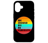 Todos deberíamos ser Feministas Feminista Retro Vintage Carcasa para iPhone 16