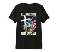 Todos dieron a Algunos Algunos dieron a Todos el Día de los Caídos de los Soldados de la Bandera Camiseta Premium