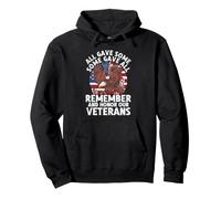 Todos dieron a Algunos Algunos DIO a Todos Recordar y honrar a Nuestros Veteranos Sudadera con Capucha