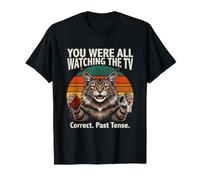 Todos Estaban Viendo la televisión en Tiempo Pasado Correcto Camiseta