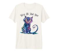Todos Estamos Locos aquí, Gato de Cheshire, Alicia Wonderland, Book Boys Camiseta Premium