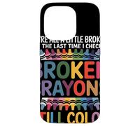 Todos Estamos Rotos Broken Crayons Still Color Conciencia Carcasa para iPhone 14 Pro