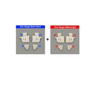 (Todos) Kit de mejora de relleno de brazo y pierna GO Better para Siege Sideswipe Red Alert