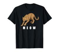 Todos Kitties Meow Cheetah Camiseta