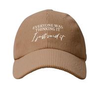 Todos lo Estaban Pensando, yo Solo lo Dije. Gorra de béisbol Unisex de Pana, Estilo Vintage, Gorra de papá, Gorras de camione
