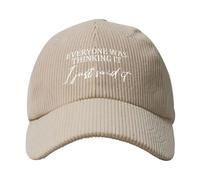 Todos lo Estaban Pensando, yo Solo lo Dije. Gorra de béisbol Unisex de Pana, Estilo Vintage, Gorra de papá, Gorras de camione