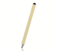 Todos los bolígrafos capacitivos de metal para pantallas táctiles, punta de tela de goma altamente sensible, varios colores