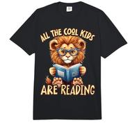 Todos los Chicos geniales están Leyendo Maestro de Leones Comfort Colors Adult Heavyweight T-Shirt