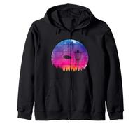 Todos los días Disc Golf en el Bosque Sudadera con Capucha