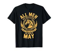 Todos los Hombres Son Creados Iguales al cumpleaños de Mayo Mejor Nacido Camiseta