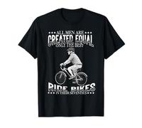 Todos los Hombres Son Creados Iguales Ciclista de los años Setenta y Setenta papá Camiseta