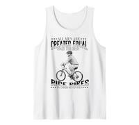 Todos los Hombres Son Creados Iguales Ciclista de los años Setenta y Setenta papá Camiseta sin Mangas