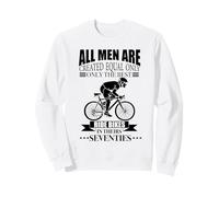 Todos los Hombres Son Creados Iguales Ciclista de los años Setenta y Setenta papá Sudadera