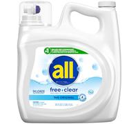 Todos los líquido detergente de lavandería, stainlifters- libre & claro - 141 oz