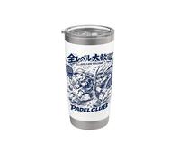 Todos Los Niveles Son Bienvenidos - Padel Club Anime Padel Vaso térmico de acero inoxidable de doble pared