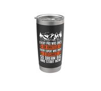 Todos los profesionales fueron una vez Ultra Marathoner Atletas Trail Running Vaso térmico de acero inoxidable de doble pared