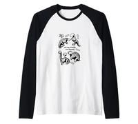 Todos mis Amigos están extintos Camiseta Manga Raglan
