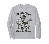Todos mis hechizos Viven en Texas Halloween Witch Manga Larga