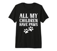 Todos mis Hijos Tienen Patas, Gato, Abuelo Camiseta Premium