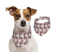 Todos mis Mejores Amigos Son Westies,Pañuelo con Babero para Mascotas, pañuelo para Perros y Gatos, Babero de Toalla, Bufanda Ajustable para Mascotas,M