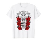 Todos mis Modelos a Seguir fueron a la cárcel Cristianismo Jesús Biblia Camiseta