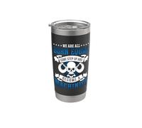 Todos nacemos iguales algunos maquinista de mecanizado de cortador de mosca Vaso térmico de acero inoxidable de doble pared