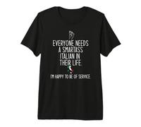 Todos Necesitan UN Italiano Inteligente EN SU Vida Italia Meme Camiseta Premium