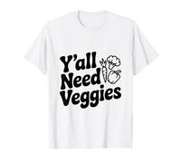 Todos Necesitan Verduras Amantes de la Comida a Base de Plantas humorísticas Camiseta