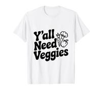 Todos Necesitan Verduras Amantes de la Comida a Base de Plantas humorísticas Camiseta gráfica económica