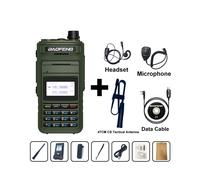 (TODOS) Nueva actualización P15UV Air Band Walkie Talkie Multibanda AM FM USB-C Inalámbrico Copia Frecuencia